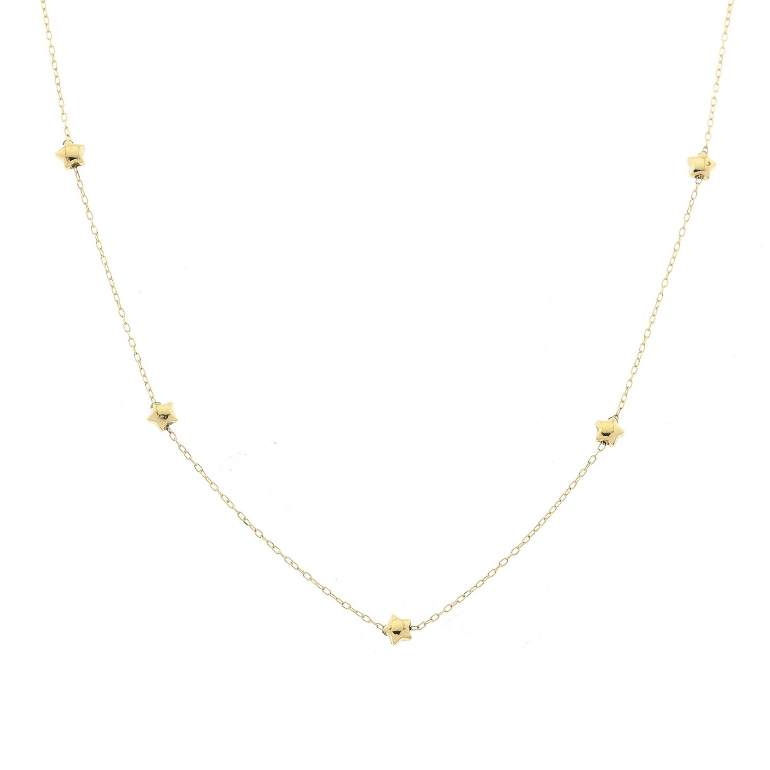 Collana in Oro Giallo Simbolo Stella Ref. 770872 - FACCO