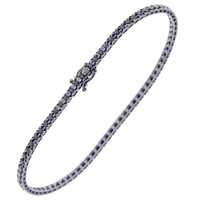 Bracciale Tennis Bliss New Stella con Diamanti Black Ref. 20104878 - BLISS