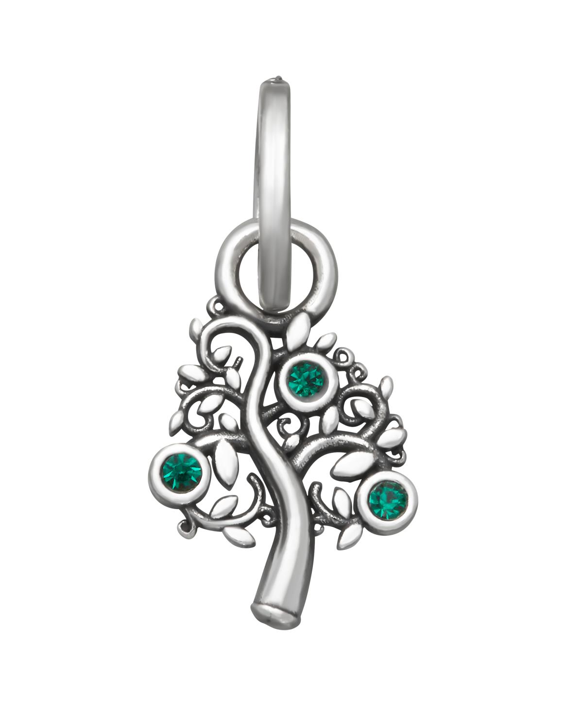 Giovanni Raspini - Mini Charm Albero della Vita Verde Crystal Ref. 12188 - GIOVANNI RASPINI