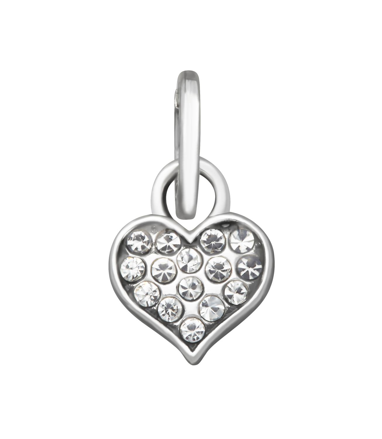 Giovanni Raspini - Mini Charm Cuore Crystal  Ref. 12163 - GIOVANNI RASPINI