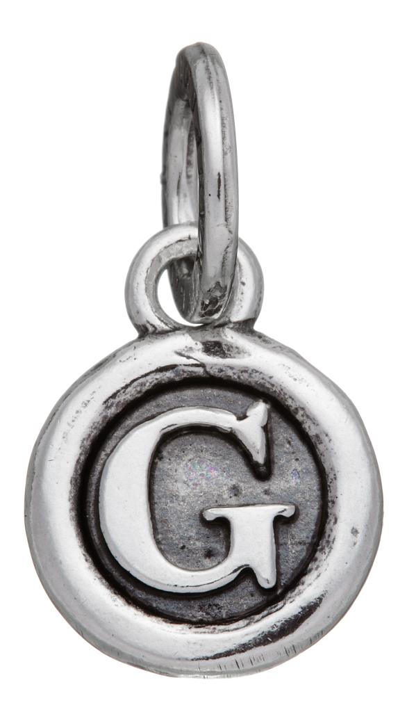 CHARM LETTERA BOTTONE ''G'' - GIOVANNI RASPINI