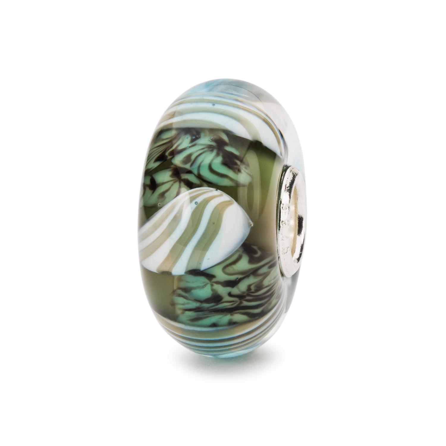 Trollbeads Bead in Vetro - Conchiglie Marine  Edizione Limitata Ref. TGLBE-20280 - TROLLBEADS