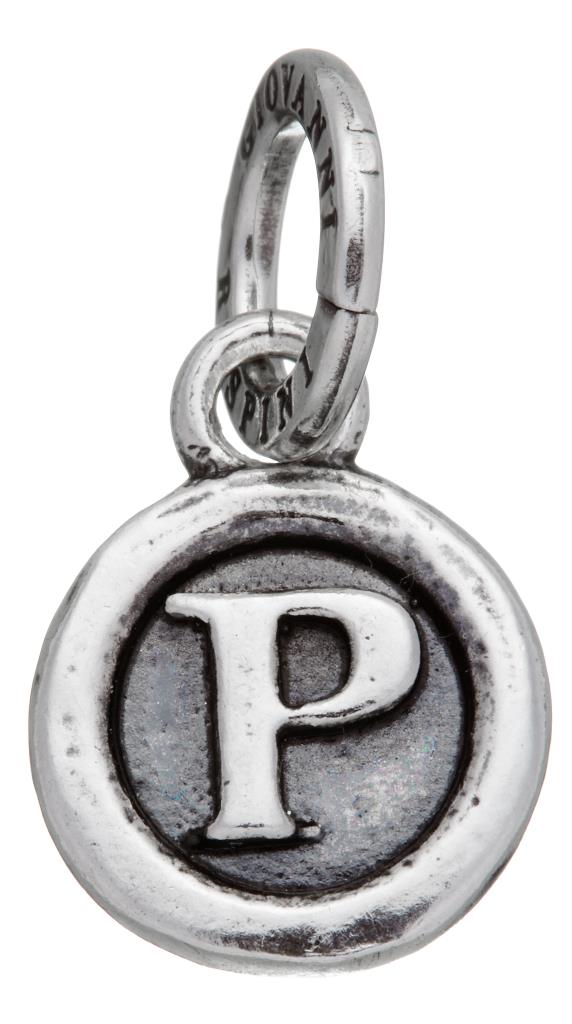 CHARM LETTERA BOTTONE ''P'' - GIOVANNI RASPINI