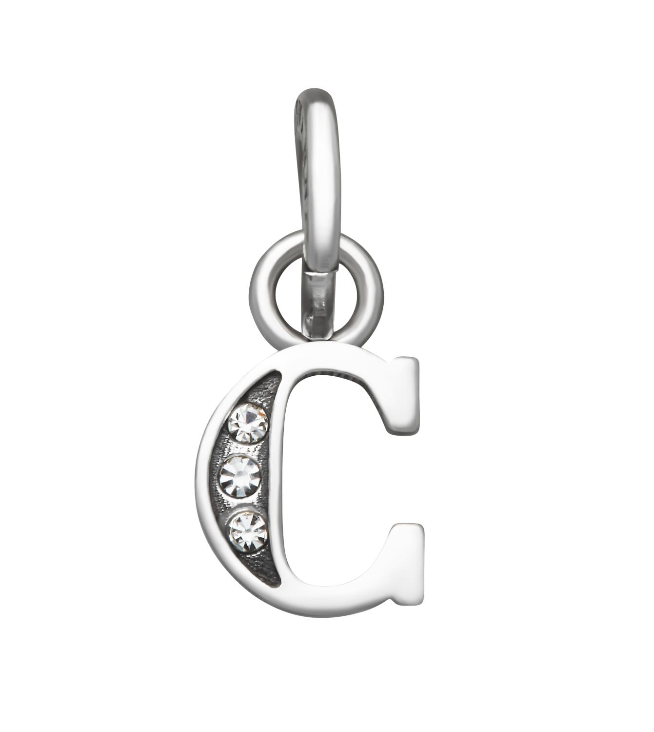 Giovanni Raspini - Mini Charm C Crystal Ref. 12141 - GIOVANNI RASPINI