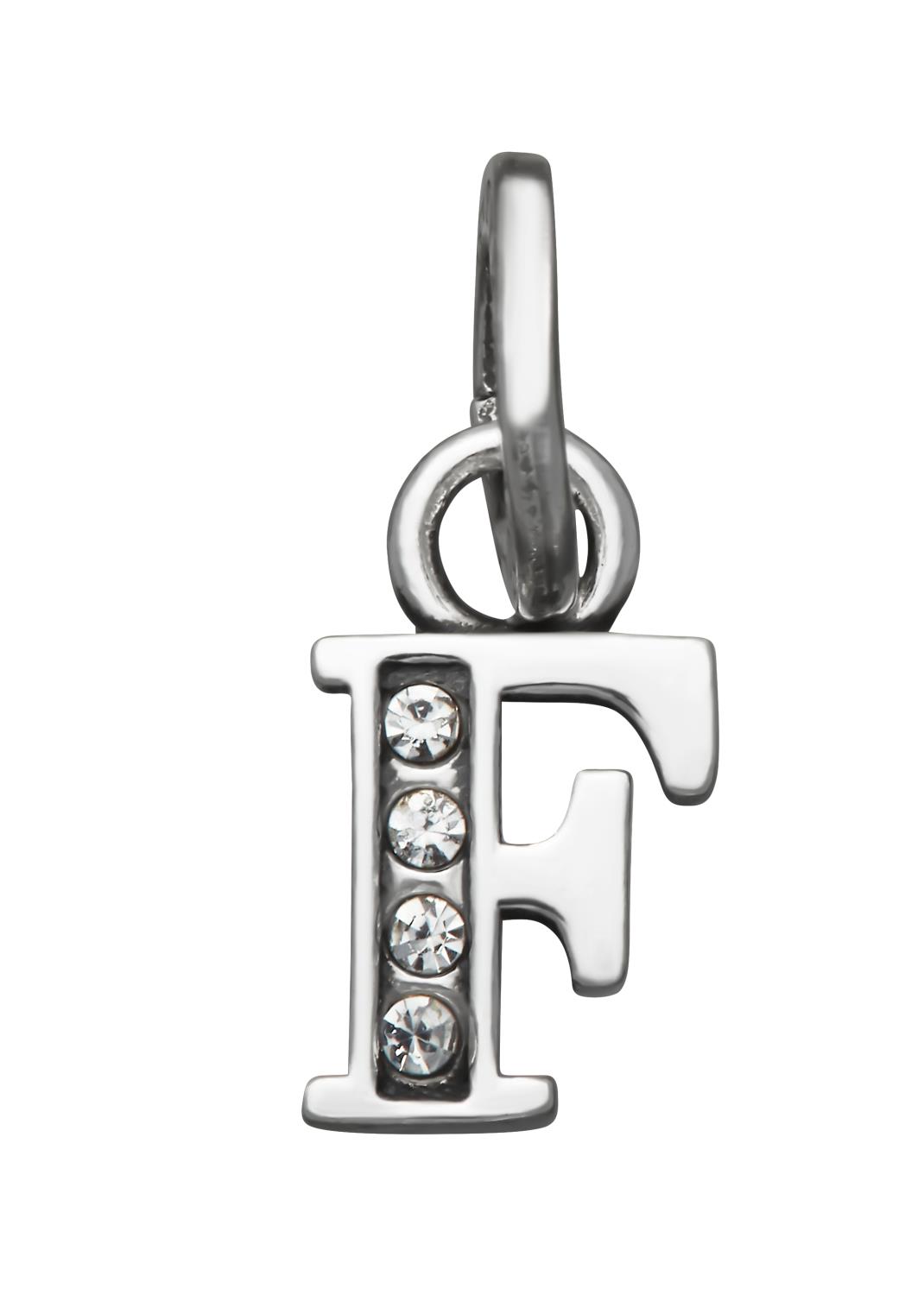 Giovanni Raspini - Mini Charm F Crystal Ref. 12144 - GIOVANNI RASPINI