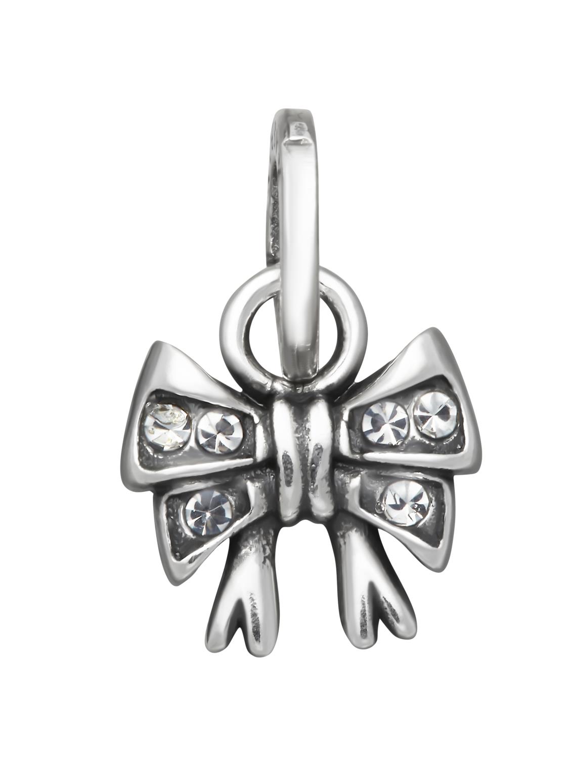 Giovanni Raspini - Mini Charm Fiocco Crystal Ref. 12192 - GIOVANNI RASPINI