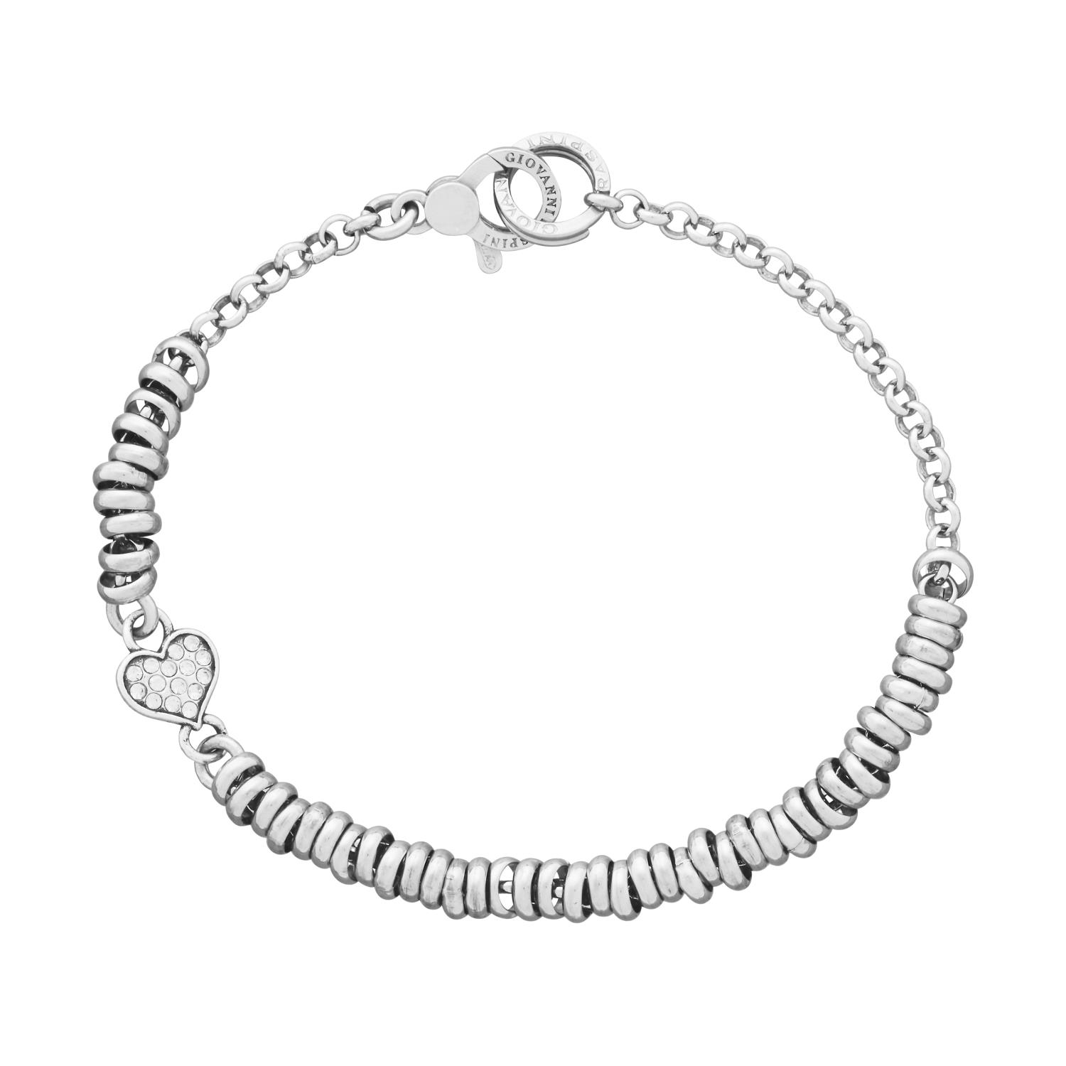 Giovanni Raspini - Bracciale base cuore crystal Ref. 12204 - GIOVANNI RASPINI