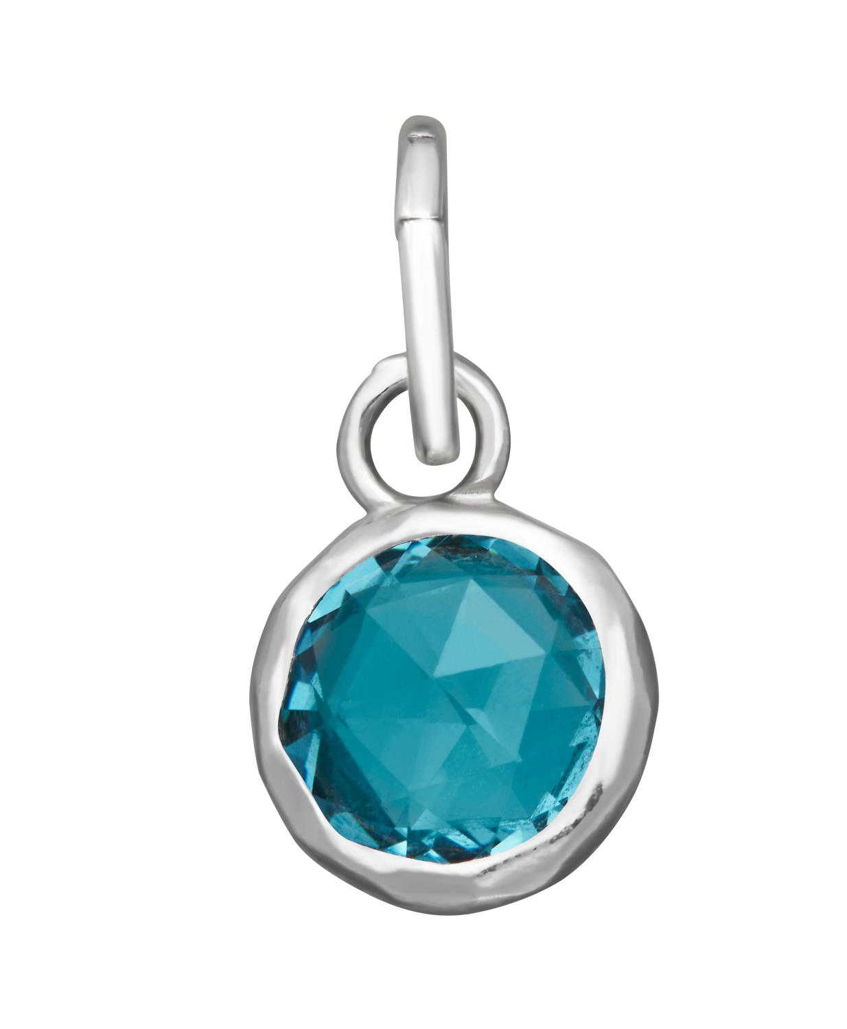 Giovanni Raspini - Mini Charm Crystal Azzurro Ref. 12195 - GIOVANNI RASPINI