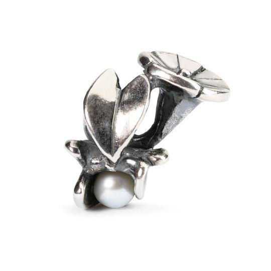 Trollbeads Bead in Argento  - Convolvolo di Settembre Ref. TAGBE-00035 - TROLLBEADS