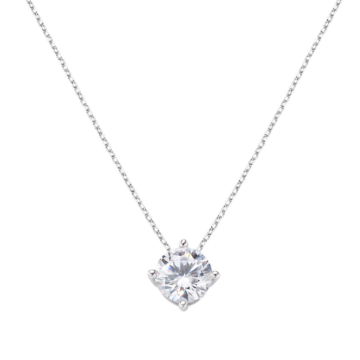 Collana Diamonds con Punto Luce Bianco - Amen Collection Ref. CLSO80BB - AMEN