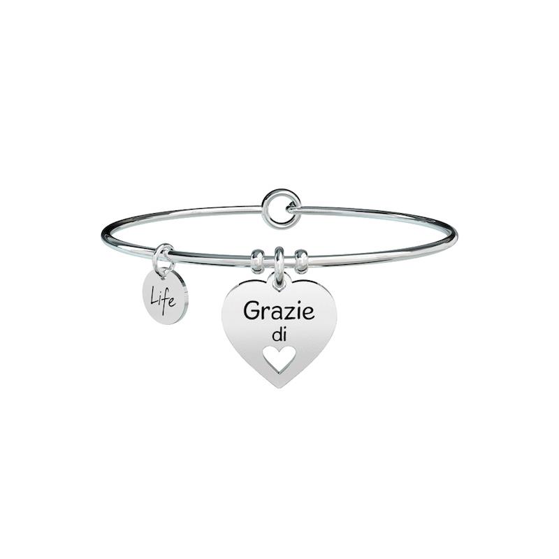 Gioielli Kidult - Bracciale Grazie di Cuore Ref. 731298 - KIDULT