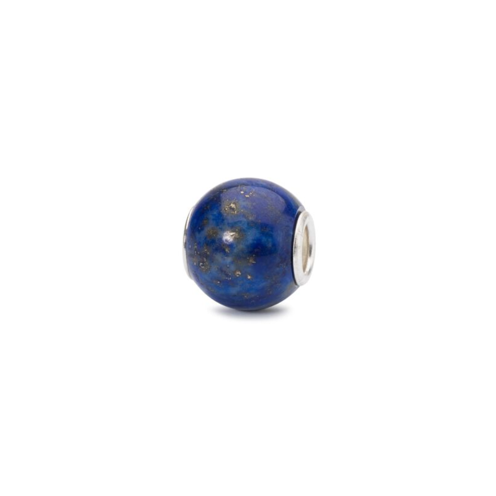 Trollbeads Bead in Pietra Preziosa - Lapislazzuli Rotondo Ref. TSTBE-00019 - TROLLBEADS