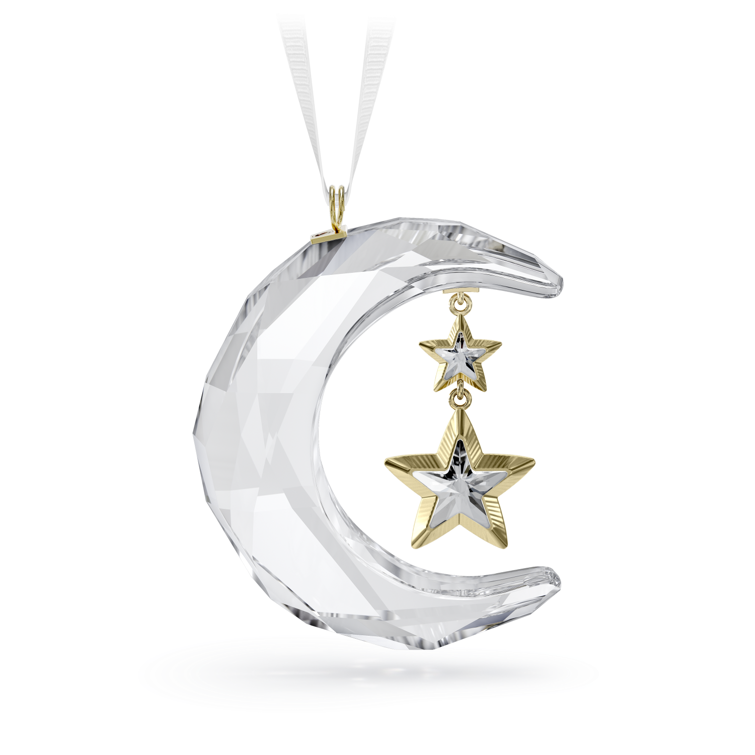 Swarovski - Holiday Magic Decorazione Luna Ref. 5686616 - SWAROVSKI