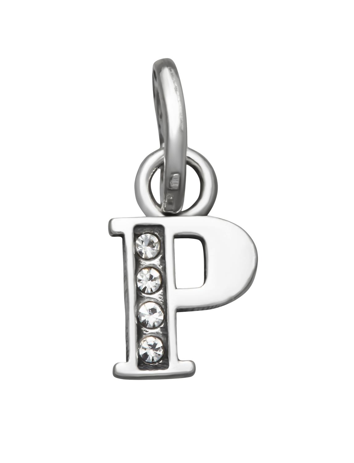 Giovanni Raspini - Mini Charm P Crystal Ref. 12154 - GIOVANNI RASPINI