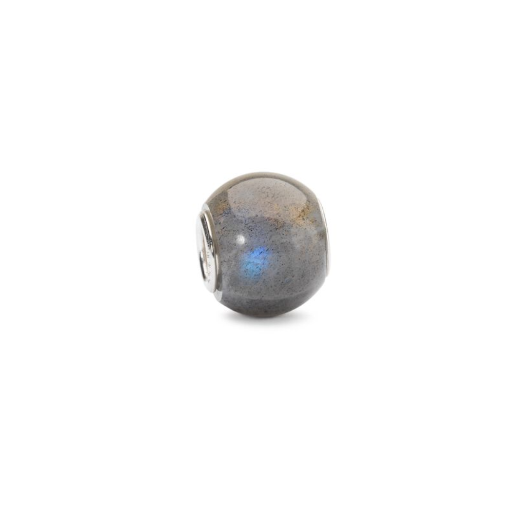 Trollbeads Bead in Pietra Preziosa - Labradorite Rotone Ref. TSTBE-00016 - TROLLBEADS