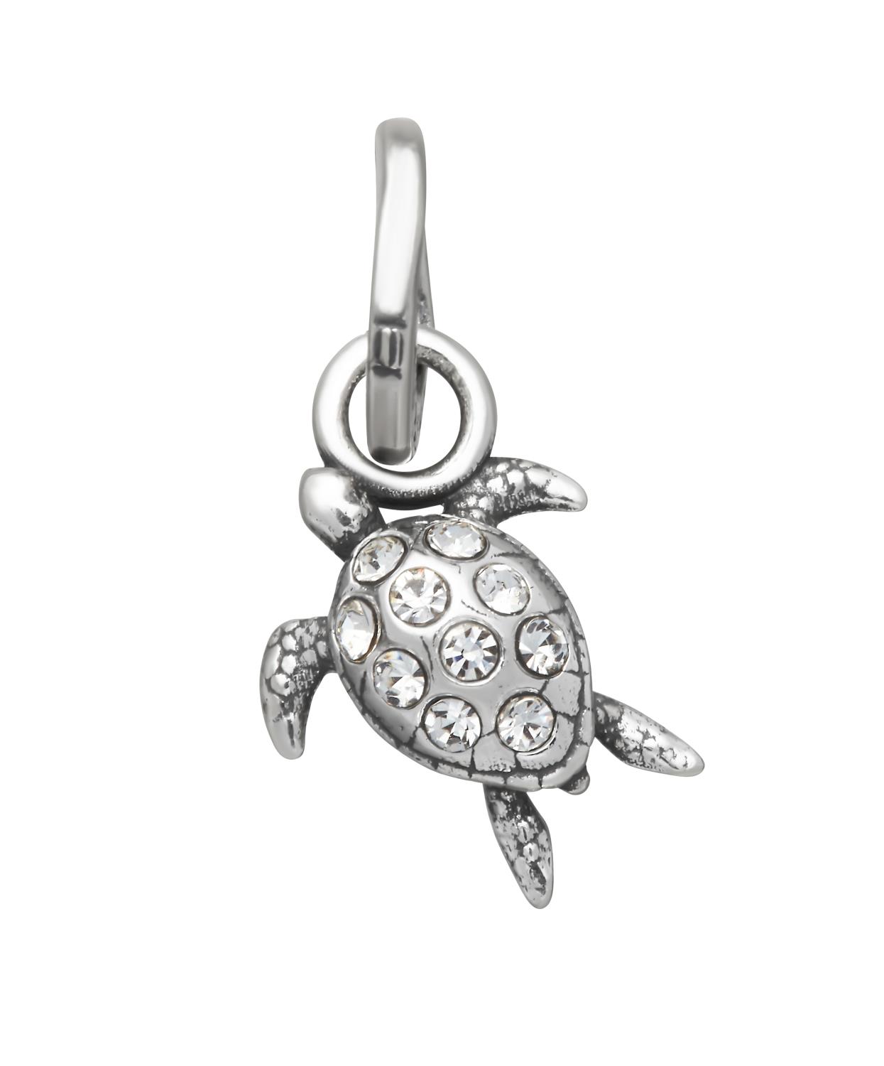 Giovanni Raspini - Mini Charm Tartaruga Crystal Ref. 12179 - GIOVANNI RASPINI