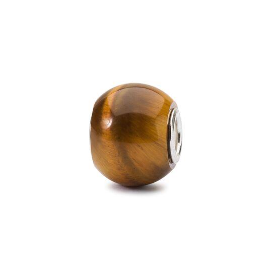 Trollbeads Bead in Pietra Preziosa - Occhio di Tigre Rotondo Ref. TSTBE-00022 - TROLLBEADS