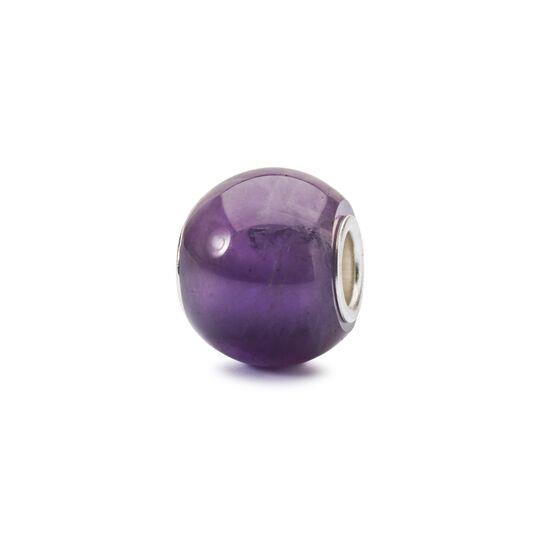 Trollbeads Bead in Pietra Preziosa - Ametista Rotonda Ref. TSTBE-00025 - TROLLBEADS