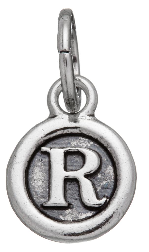 CHARM LETTERA BOTTONE ''R'' - GIOVANNI RASPINI