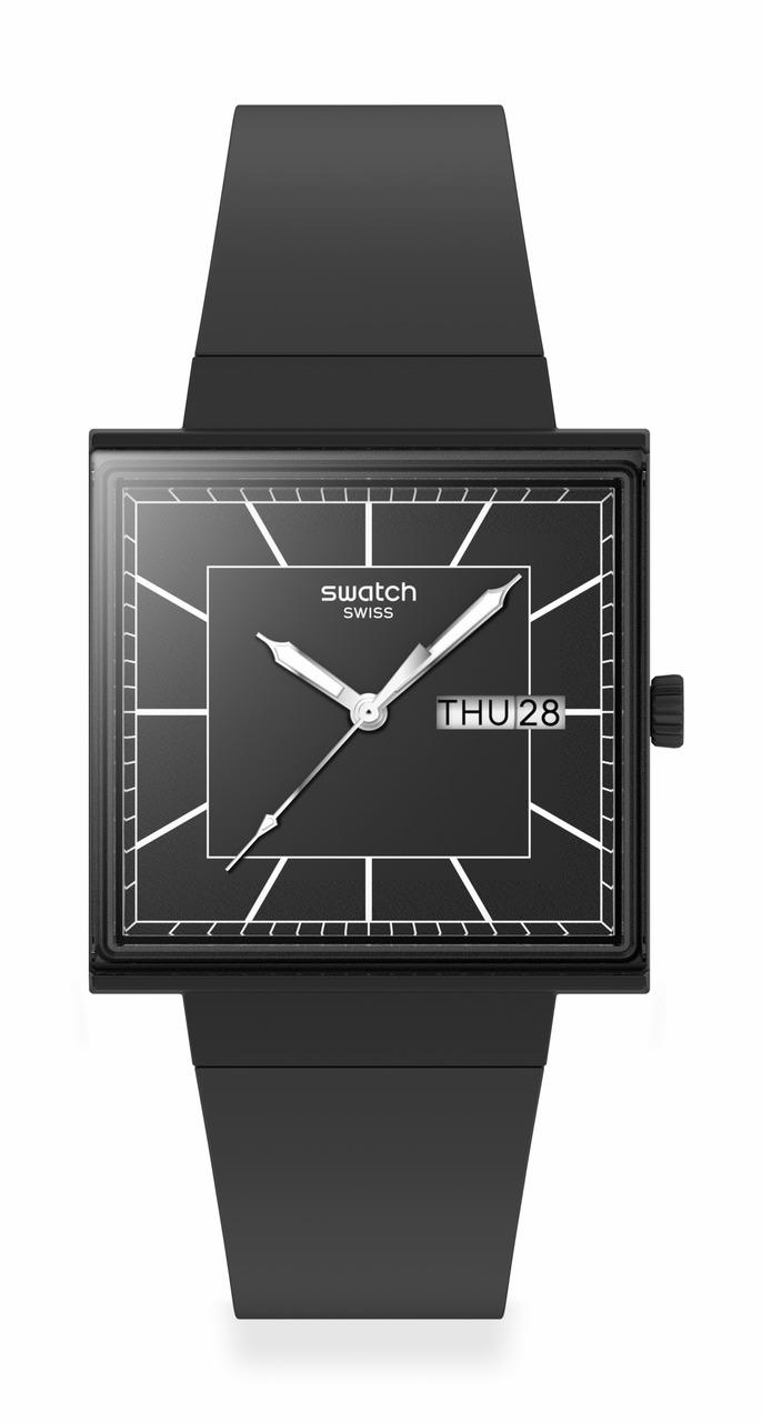 Orologio Swatch WHAT IF…BLACKAGAIN? Ref. SO34B701 - SWATCH