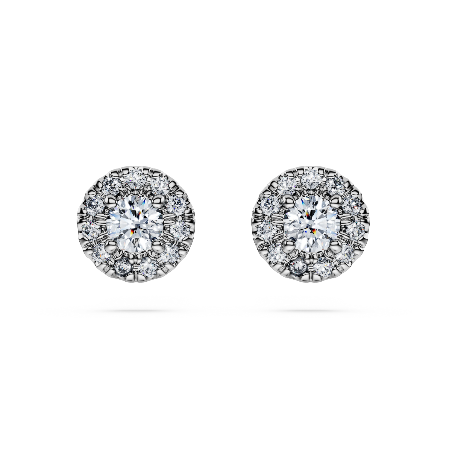 Swarovski - Orecchini a lobo Eternity, Diamanti creati in laboratorio 0,45 ct tw, Argento sterling Ref. 5697108 - SWAROVSKI