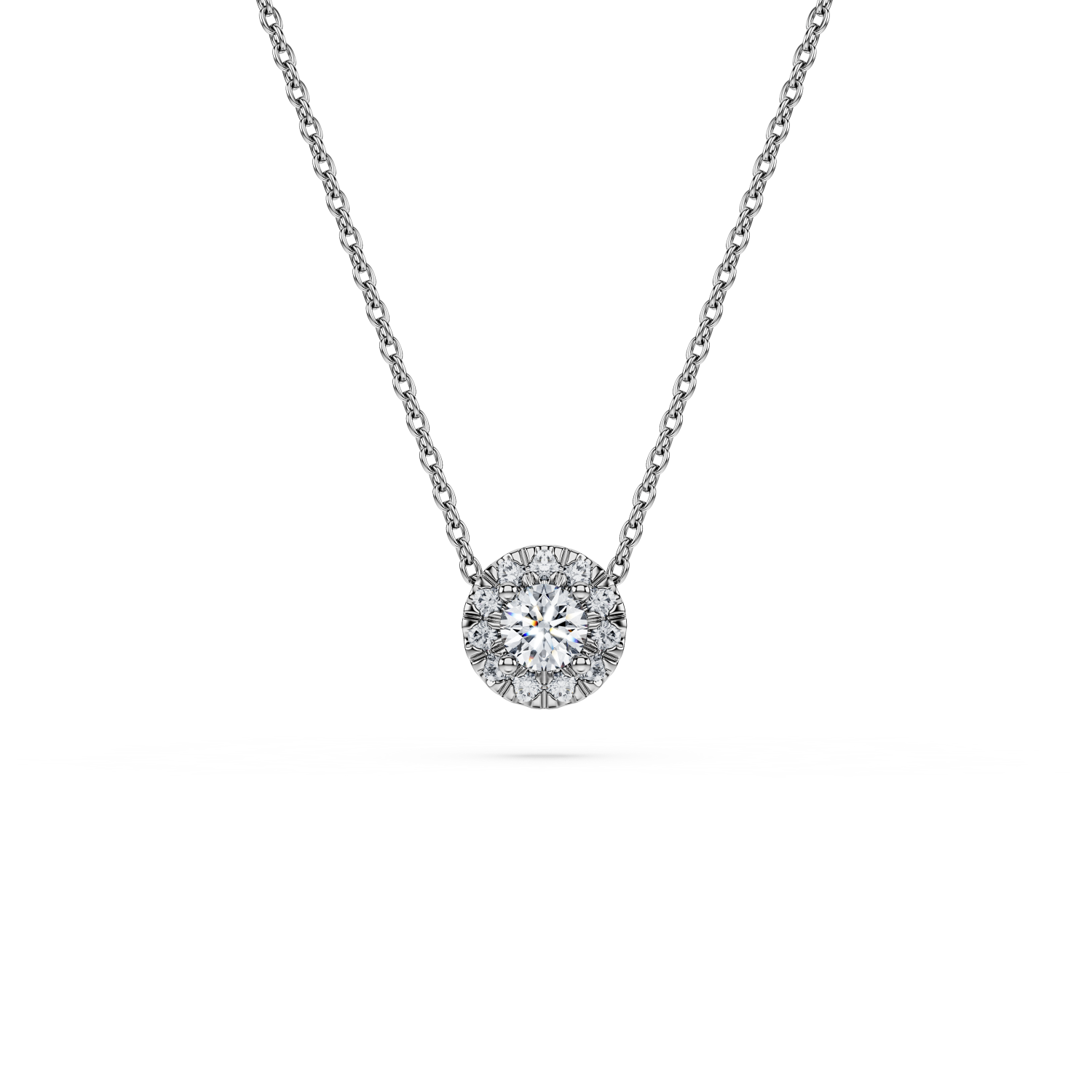 Swarovski - Pendente Eternity, Diamanti creati in laboratorio 0,23 ct tw, Argento sterling Ref. 5697105 - SWAROVSKI