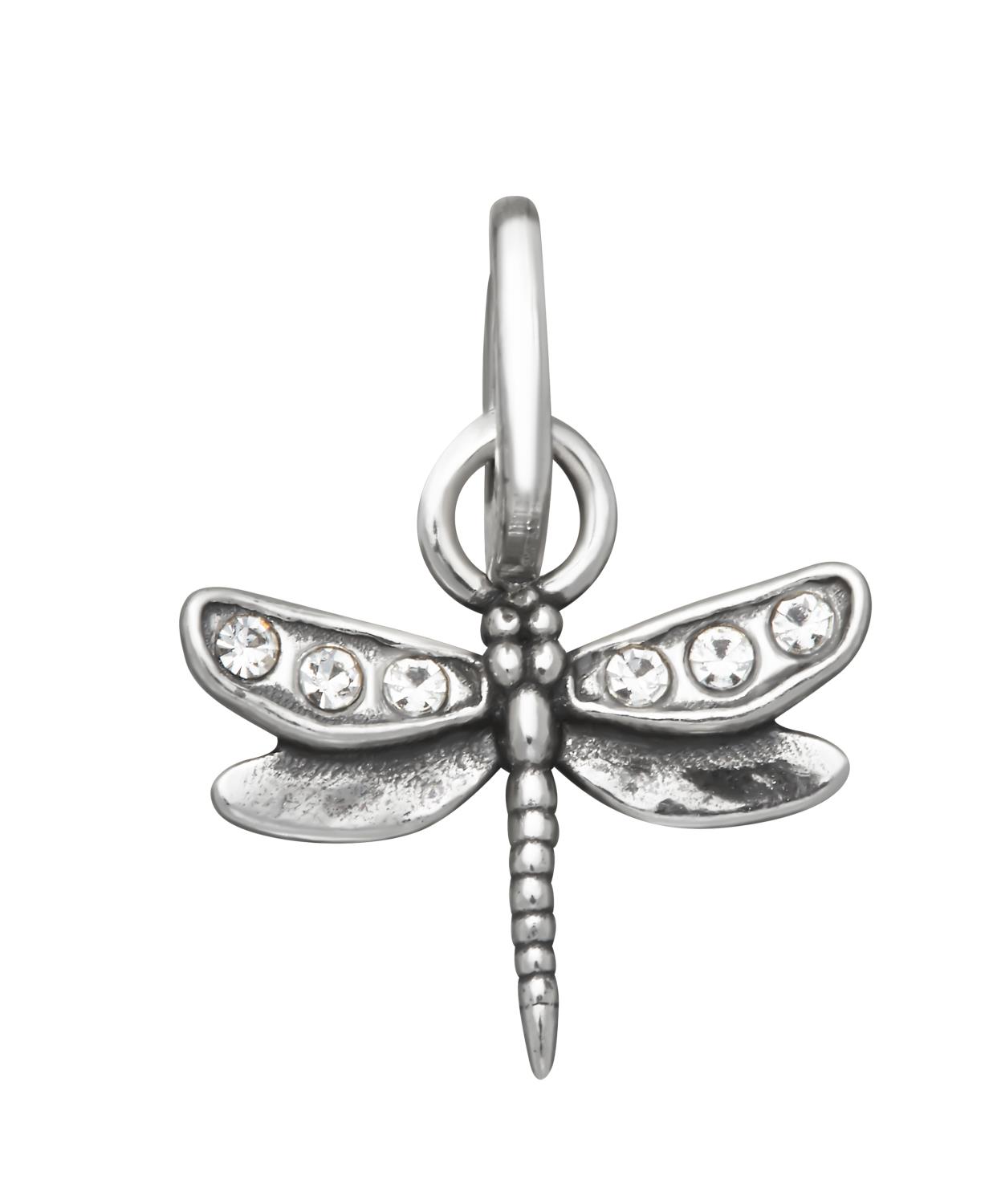 Giovanni Raspini - Mini Charm Libellula Crystal Ref. 12186 - GIOVANNI RASPINI