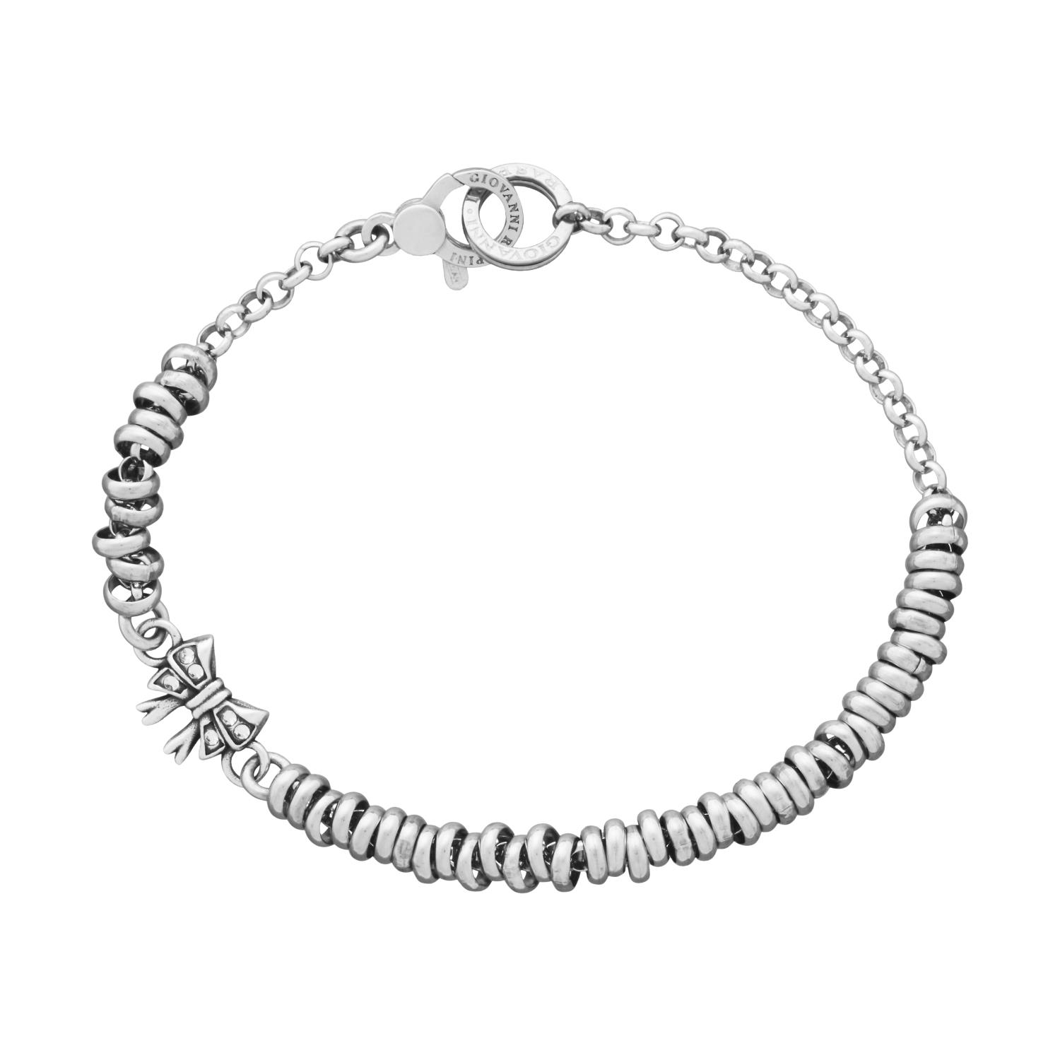 Giovanni Raspini - Bracciale base fiocco crystal Ref. 12206 - GIOVANNI RASPINI