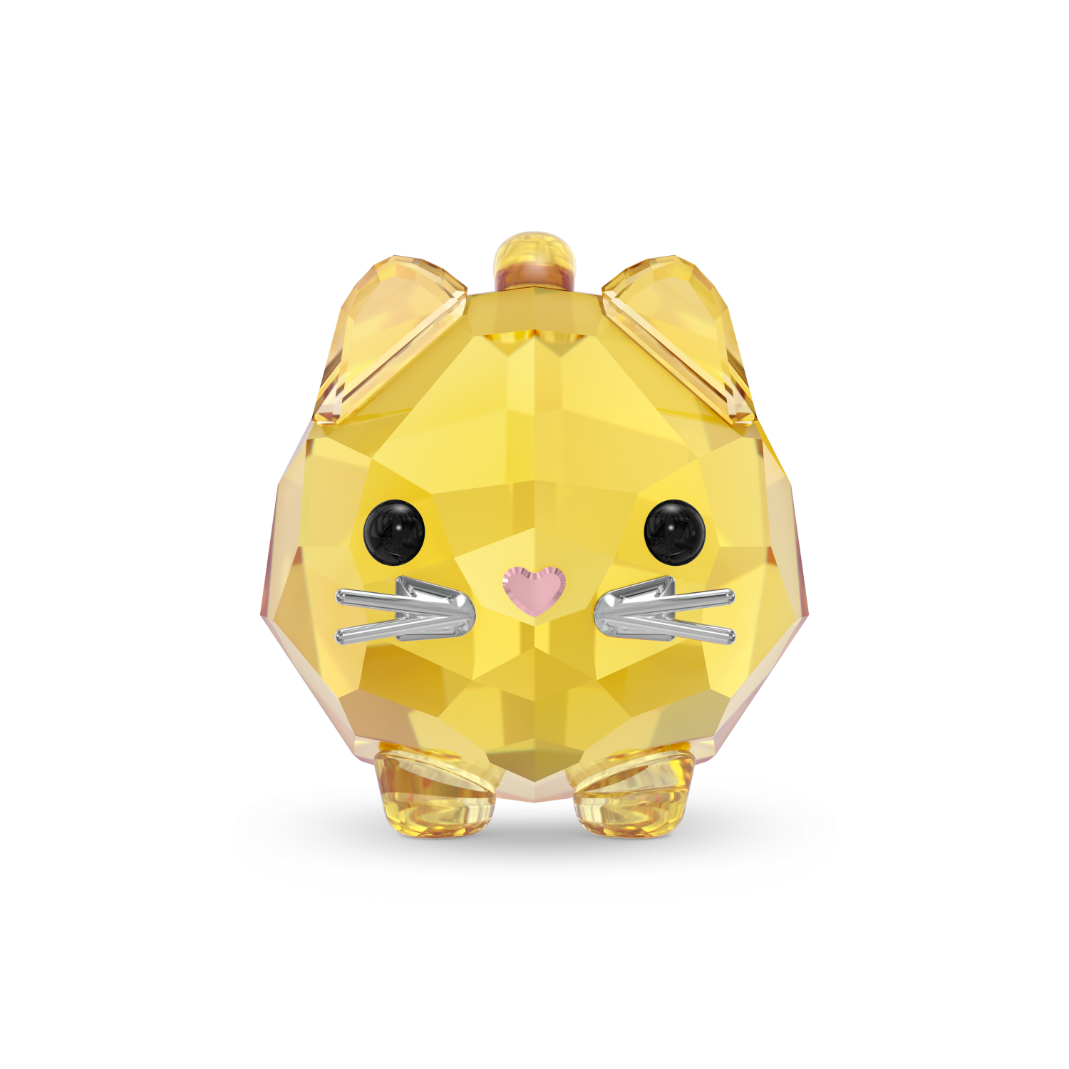 Swarovski - Chubby Cats Gatto Giallo Ref. 5658325 - SWAROVSKI