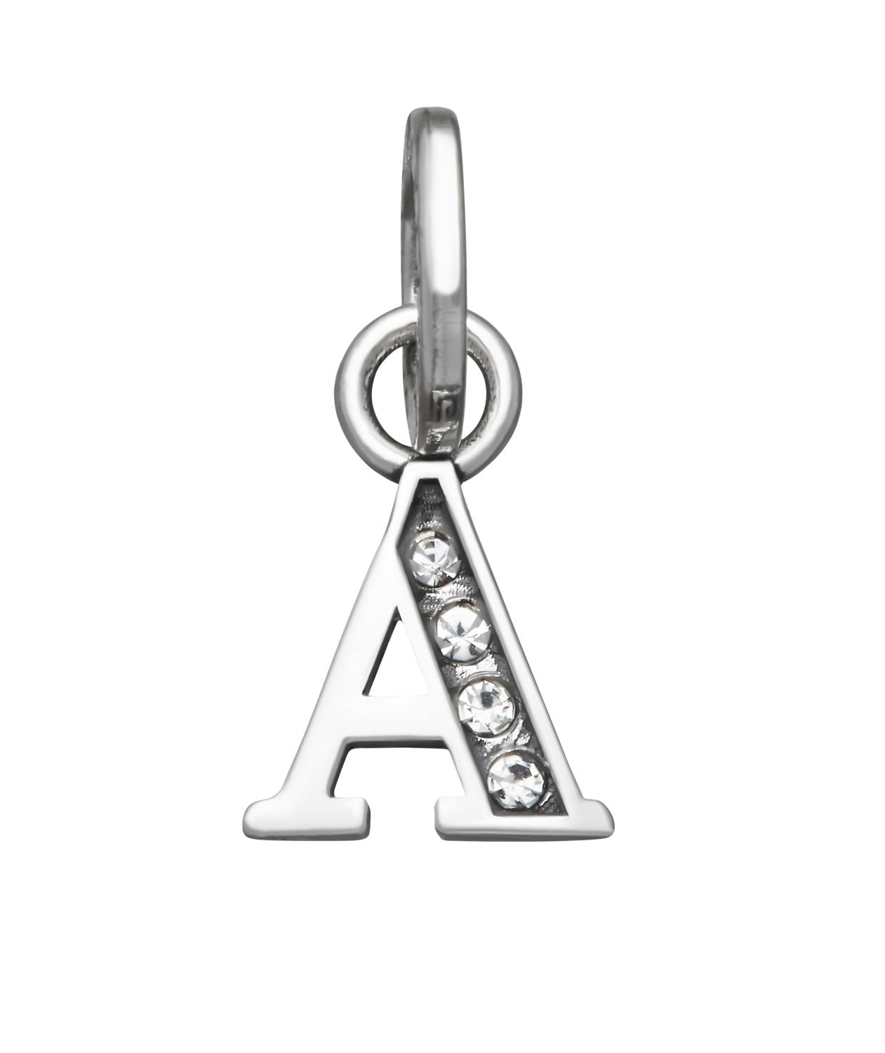 Giovanni Raspini - Mini Charm "A" Crystal Ref. 12139 - GIOVANNI RASPINI